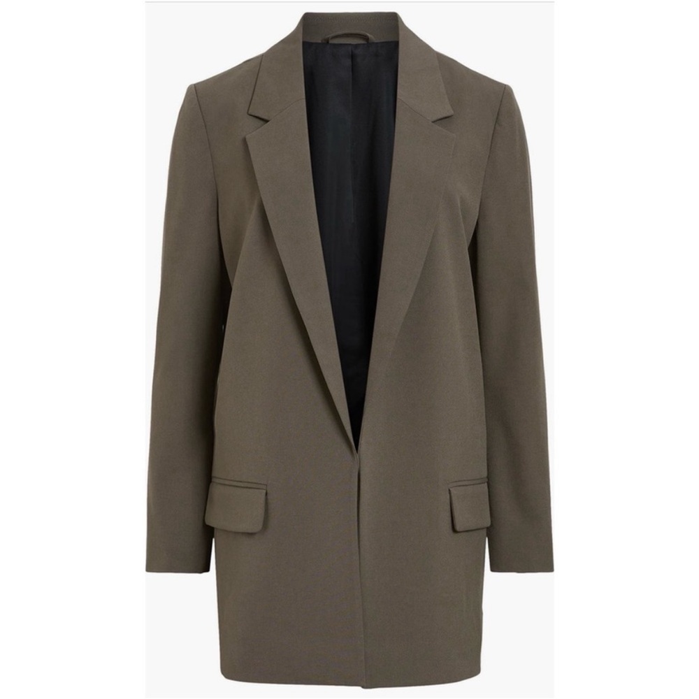 All Saints Aleida 3-Piece Olive Green Pantsuit - Picture 2 of 4